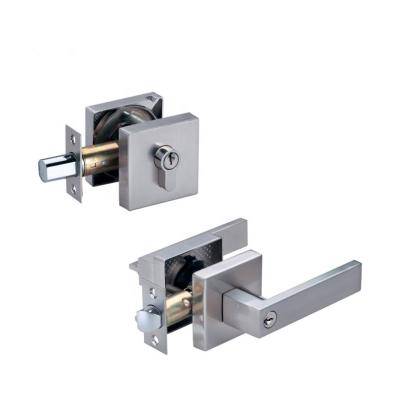 China Promotional Good Quality Combination Doors Hotel/Home/School/Office Deadbolt Lock Handles Locks for sale