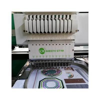 China Garment Shops SHEENY Star And ALLISE Embroidery Machine 627 FLAT High Speed Sequins Device Optional for sale