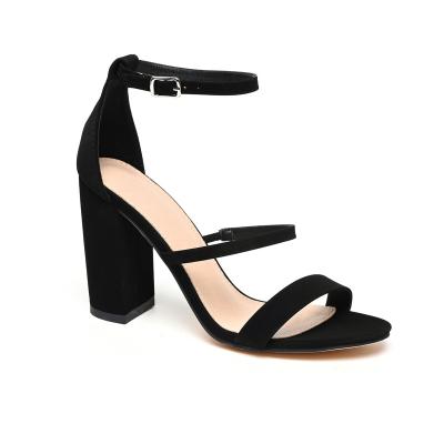 China Fashion Trend Milan New Arrival Quality High Heels Women High Stability Shoes Excellent With Block Heels for sale