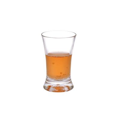 China Distant Possibility Glass 50ml Shatterproof Clear Unbreakable Plastic For Spirit Whiskey Shot Cup Liquor Glass for sale