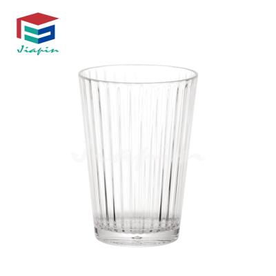 China Modern Transparent Big Cut-Resistant Plastic Water Tumbler Drink Cups With Great Price for sale