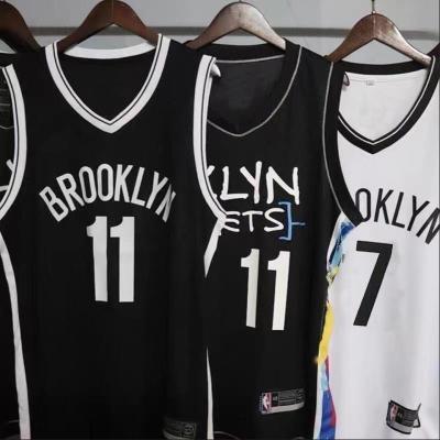 China 2022 American Basketball Bulls Players Antibacterial Jersey Lakerses Nets No. 1 Jersey Durant City Edition Basketball. 11 Irving for sale