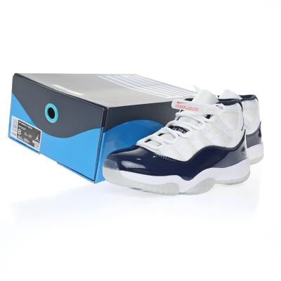 China Hot Sale Midnight Navy UNC Gray Classic Basketball Shoes Nike Air Jordan 11 Sneaker 2022 New Retro High Top Sports Shoes for sale