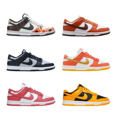 China Wholesale Casual Style Nike Dunk Low Fashion Series Sneaker 2022 Outdoor Walking Sneakers Full Sports Shoes For Women Men Nike Shoes for sale