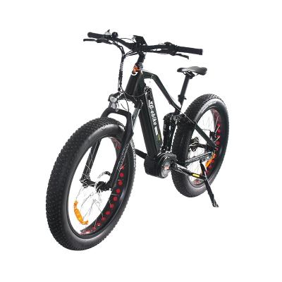 China New Arrival 48v 750w 17.5AH Aluminum Alloy Fat Bike MI Drive Bike 26*4.0 Inch Tires EMTB Moutain Dirt Bike for sale