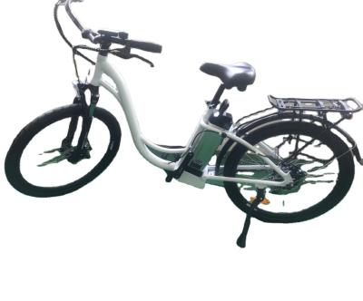 China 2019 Most Popular 26 Inch Orange City Electric Bicycle En15194 Aluminum Alloy Approved 7 Speed ​​Cycle Share Bike TG-CM002C for sale