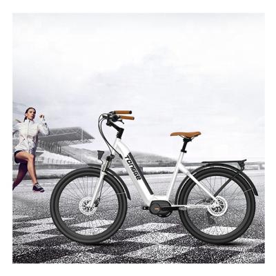 China Aluminum Alloy New 700*40C TG-CM003i Green City Electric Bike Hot Sales Model for sale