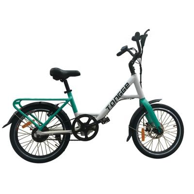 China Aluminum Alloy New Arrival 20 Inch 1 Speed ​​Cycle Share Bike TG-CM004 En15194 Approved Share City Electric Bicycle for sale