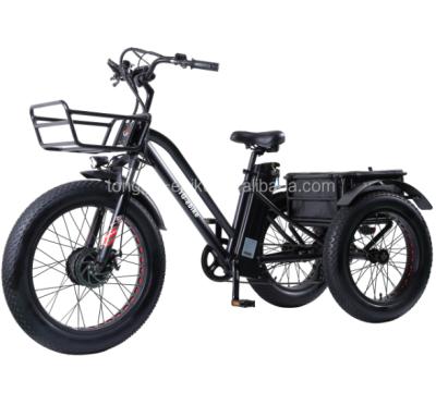 China Aluminum alloy 20 inch cheap adult aluminum speed tricycle 7 electric bike for electric terrain defferent tricycle for sale