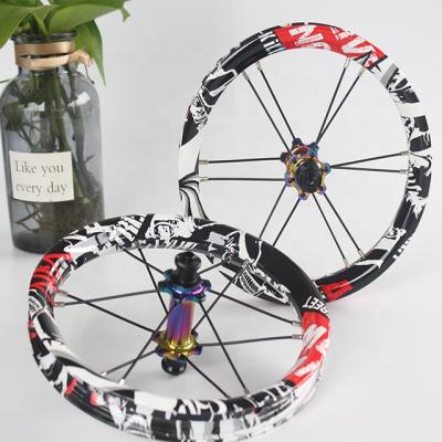 China ALLOY factory wholesale popular TG-W043 12 inch double wall alloy balance bicycle wheel for sale