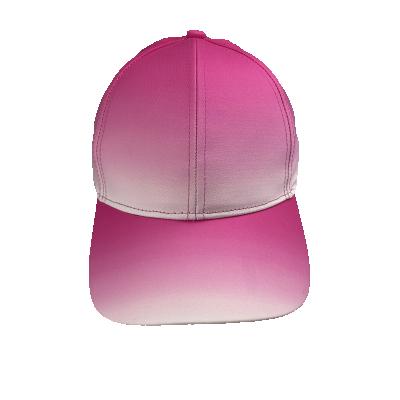 China Shenzhen JOINT cheap high quality gradient baseball cap custom LOGO sports cover outdoor man hat for sale