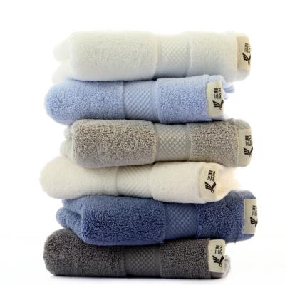 China QUICK DRY Cotton Towel 34*74cm Bath 105g Eco - Friendly Wash Clothes for sale