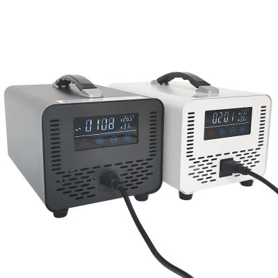 China Portable 48g Car Ozone Generator Fan Cooling With Remote Control And Touch Screen for sale