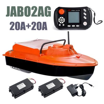 China Gps Fishing Warehouse JABO2AG 20A Two German Li Batteries Auto Home Lures Accessories Bait Orange Fishing Jabo 2 Gps Autopilot Bait Boats for sale