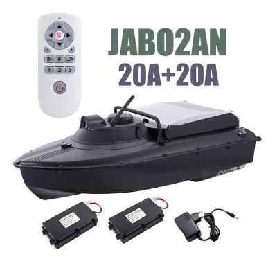 China German Warehouse JABO2AN 20A*2 two Li batteries auto gps bait boat return lures autopilot hull gps bait boat plastic bait jabo 2 2a for sale