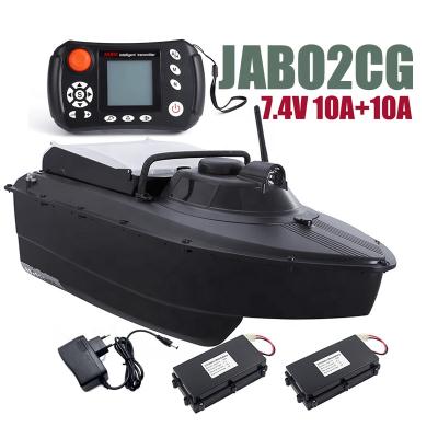 China Gps Sonar Fishing Europe Warehouse JABO2CG 7.4V10A Two Battery German GPS 16 Points Fish Finder Hull Bait Part Lures rc bait boat for sale