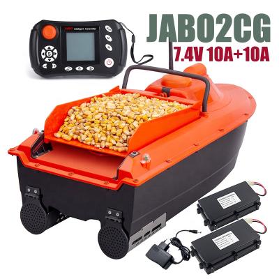 China Orange GPS JABO 2CG 7.4V Two Battery Gps Sonar Fish Finder Bait Accessory Boat Europe Germany Fishing Tackle Manufacturer for sale