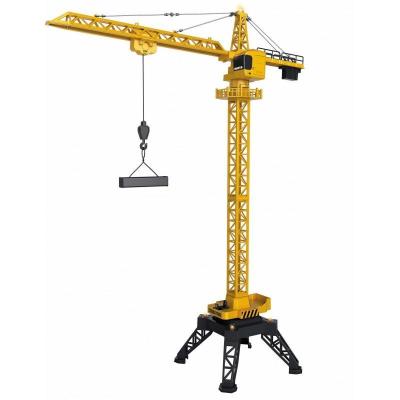 China RC Model Huina 1585 Remote Control Tower Crane Construction Models Toys RC Metal 12hp for sale