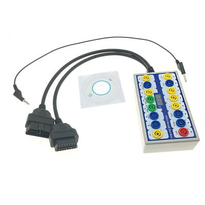 China Car and Truck Vehicle Protocol Detector for CAR TRUCK Can Show Voltage OBD 2 Breakout Box Tool for sale