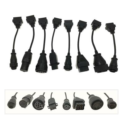 China / Full Set 8 Auto Truck Cable OBD2 Diagnostic Tool Interface for sale