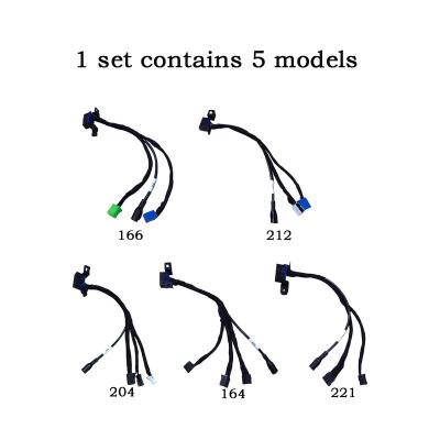 China Mercedes Benz EIS ELV Test Cables (A set of 5 models) Albabkc for Mercedes Benz Work with VVDI MB BGA TOOL (W204 W212 W221 W164 W166) for sale