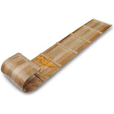 China 6' Traditional Wooden Snow Toboggan Snow Sled 6'/8' 6'/8' for sale