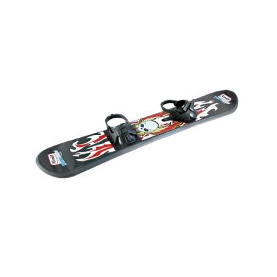 China Cheap HDPE light weight plastic snowboard set with ties for kids SB-Snowboard-128 for sale