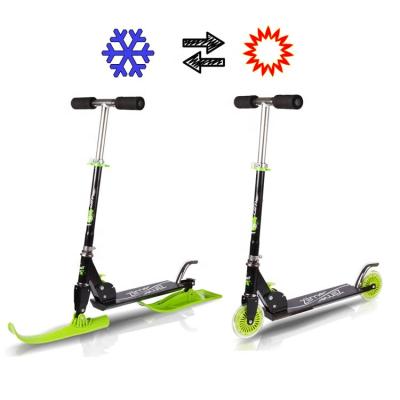 China Kid Snow Skiing And Street Kick 2 In 1 Scooter For Kids for sale