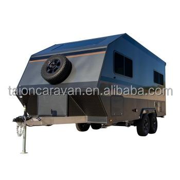 China Travel Trailer BEST QUALITY Luxury CARAVAN FOR 6 PEOPLE - OFF-ROAD - TRAVEL TRAILER - CAMPING TRAILER- EU CERTIFICATE for sale