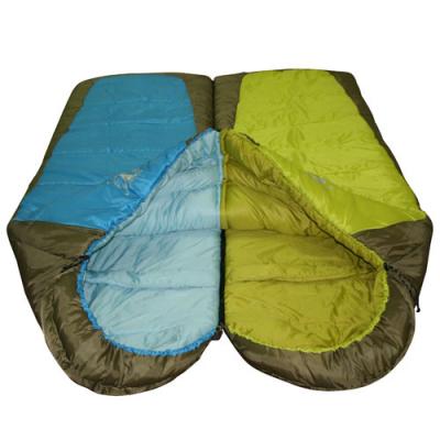 China hollow fiber sleeping bags envelope sleeping bags outdoor sleeping bags GNSB-038 for sale