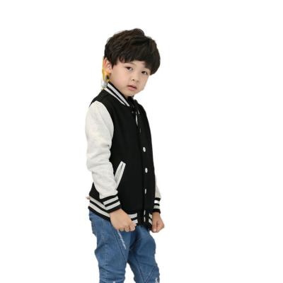 China High Quality Anti-wrinkle Children's Clothing Boys Varsity Jackets for sale