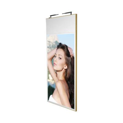 China 49 Inch LCD Display Touch Screen Super Slim Indoor Double Sided 43 Sided Retail Hanging Advertising Digital Signage for sale