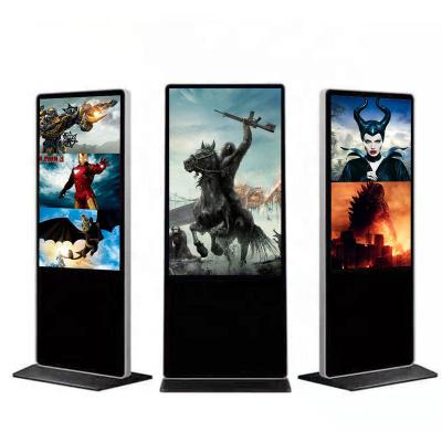 China SDK High Definition 43 Inch Floor Stand Signage Kiosk Digital Video Recorder Advertising Equipment Display for sale