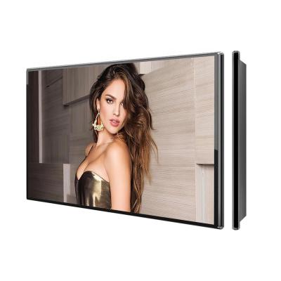 China SDK 49 Inch Narrow Frame Android Smart TV LCD Screen Advertising Players Digital Signage For Wall Mount for sale