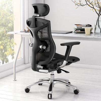 China Factory SIHOO V1 Adjustable Swivel OEM Rotation High Back Mesh Office Chair Ergonomic Armrest Sillas De Oficina Modern for sale