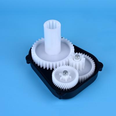 China Food Chopper Kitchen Appliance Parts Speed ​​Reducers Food Chopper Machine Plastic Rack Gears for sale