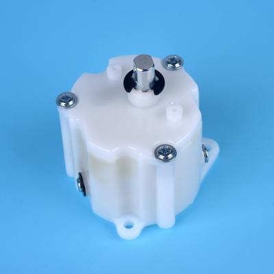 China Commercial Fan Roof Parts Fan Motor Use Gear Case 0.8 Module Plastic POM Ceiling Gearbox for sale