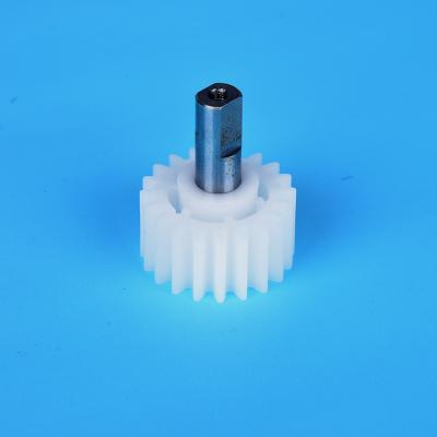 China China Guangdong factory direct manufacturer plastic juicer parts POM double gears of spur gears for sale