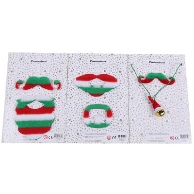 China Self-adhesive Beard Mustache Christmas Party Newcomer Gift Fake for sale