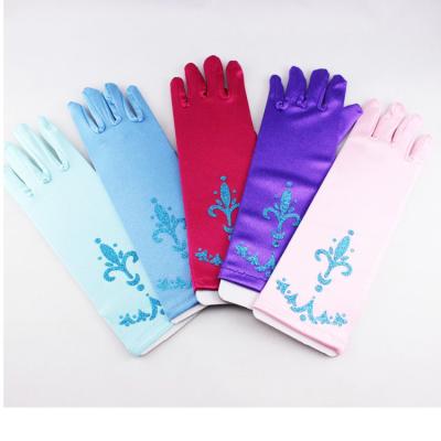 China Princess White Frozen Elsa Gloves Gift Girls Birthday Cosplay Party for sale