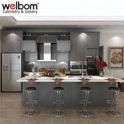 China gray islamic design of modern modern homes furniture for kitchen for sale