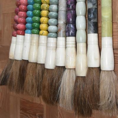 China Chinese home furniture home handcrafts decoration accessories calligraphy jade writing brush wholesale new big for sale