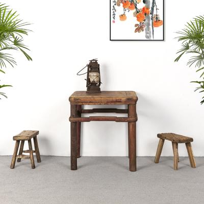 China stool home & Antique Chinese Wooden Ottoman Square Stool for sale