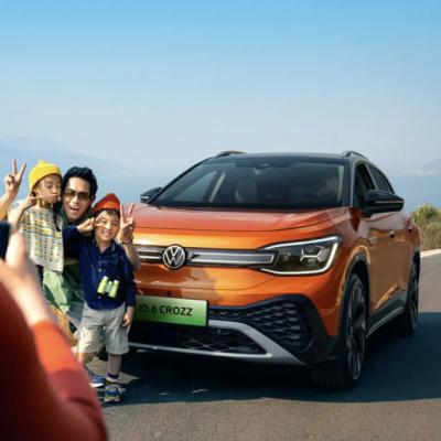 China In Stock 2022 New Car Suv Pro Ev VW Volkswagen ID4 ID6 Crozz X Pure+ Head Car High Speed ​​Electric Vehicle With Km 84.8Kwh Used Cars for sale