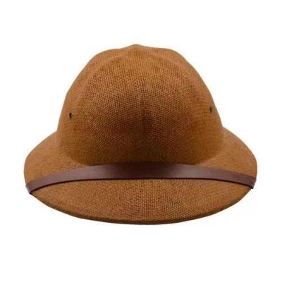 China Vietnam Unisex Adjustable Outdoor Straw Summer Women Character Man Riding Felted Hat Safari Equestrian Sun Protect Helmets for sale