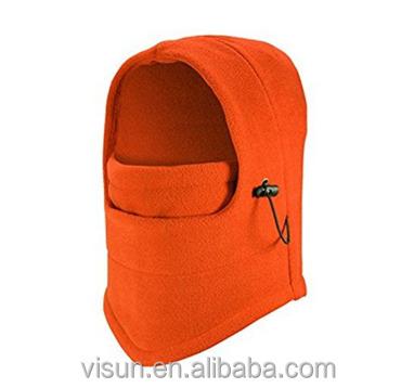 China COMMON 6 in 1 Fleece Balaclava Hat Thermal Hood Police Swat Ski Bike Wind Cap Mask for sale