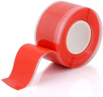 China Waterproof Heat Resistant Self Fusing Silicone Rubber Tape for Electrical Wires Wrap and Plumbing Repair for sale