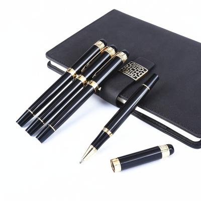 China Hot Logo Metal Roller Pen Ink Style Custom Pen Business Pen for sale