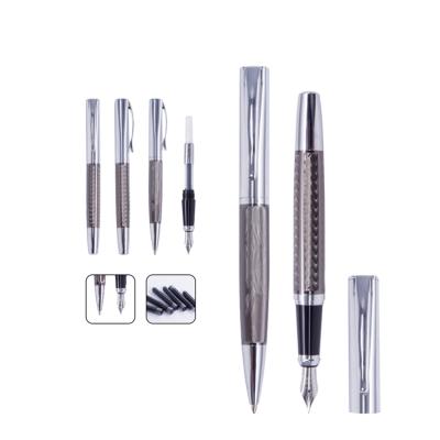 China Classic Metal Writing Fountain Pen With Customized Logo For 2019 Gift for sale