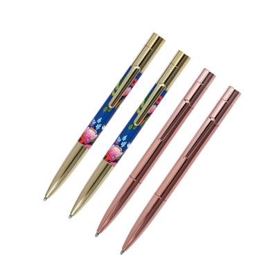 China office & Free Sample School Pen 2020 Custom Logo Metal Luxury Set Refill Roller Pen For Office for sale